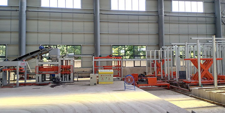 RGV子母車全自動制磚線